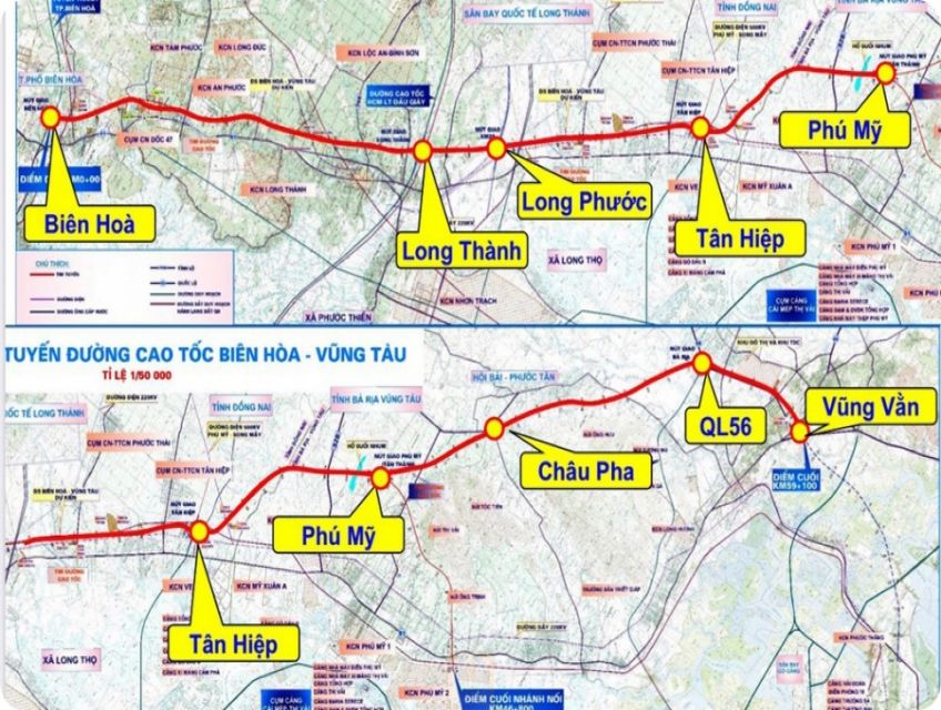 Trình Thủ tướng tuyến đường cao tốc hơn 19.000 tỷ đồng nhằm kết nối khu vực Biên Hòa đến Vũng Tàu.