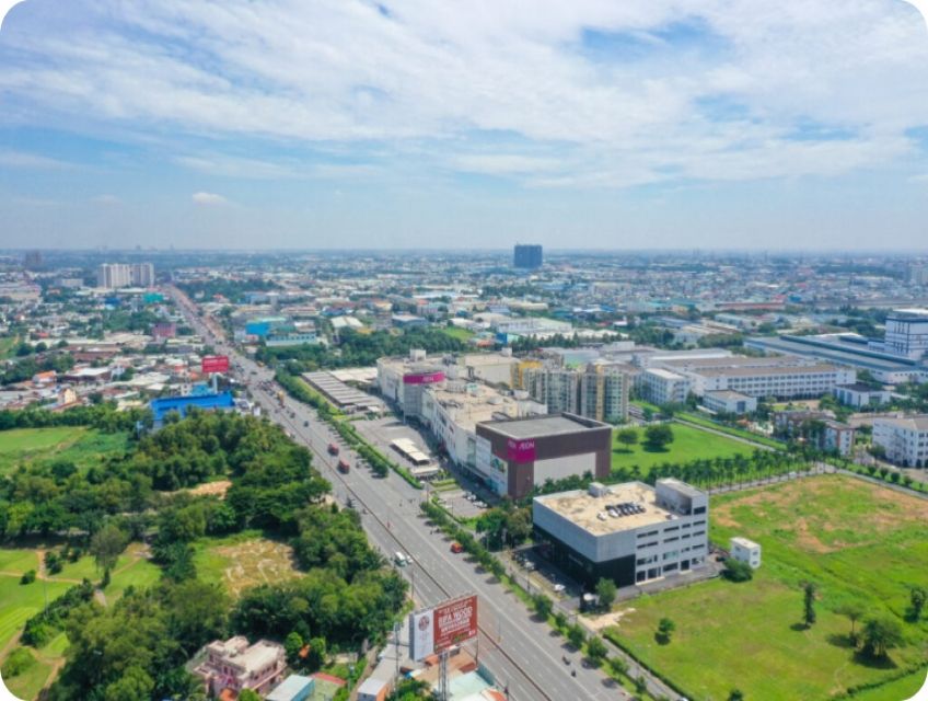 Thành phố Thuận An hưởng lợi nhờ vào hạ tầng và quy hoạch.