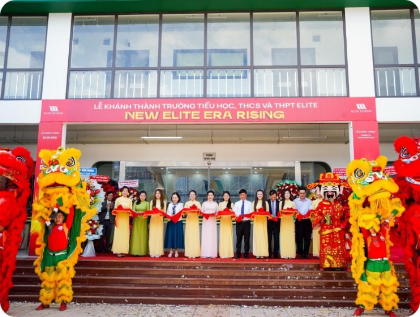 Khánh thành trường liên cấp Elite School tại K-Home New City của Kim Oanh Group